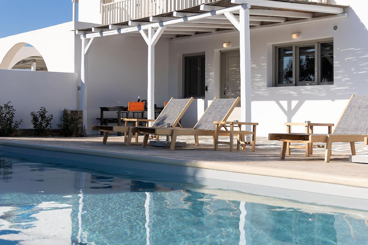 White Pearl Villa Naxos With Private Swimming Pool Naxos City المظهر الخارجي الصورة