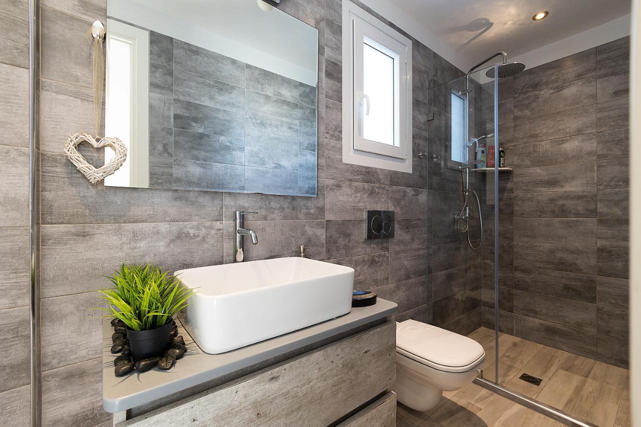 White Pearl Villa Naxos With Private Swimming Pool Naxos City المظهر الخارجي الصورة
