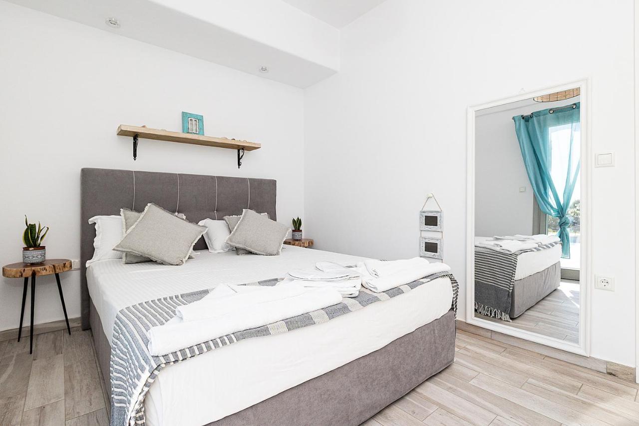 White Pearl Villa Naxos With Private Swimming Pool Naxos City المظهر الخارجي الصورة